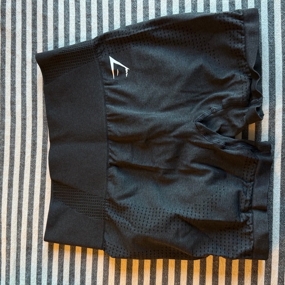 Gymshark Black Athletic Shorts